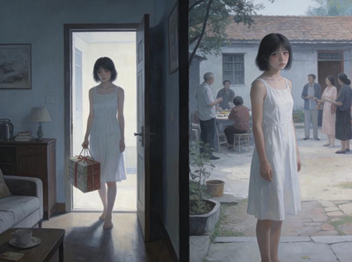 女孩子长大以后是没有家的?